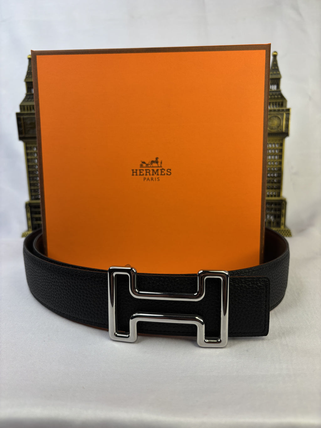 Black/ Brown Silver-Tone Buckle Belt - Product image 1