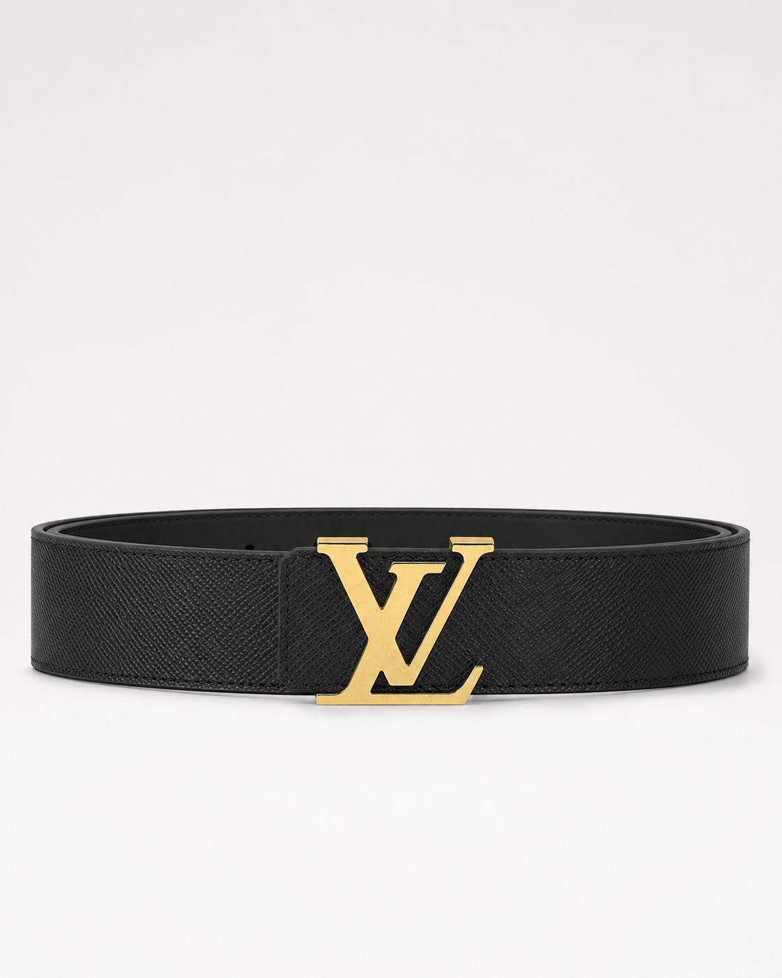 Black/ Gold-tone Reversible Gold-Tone Buckle Belt - Product image 1
