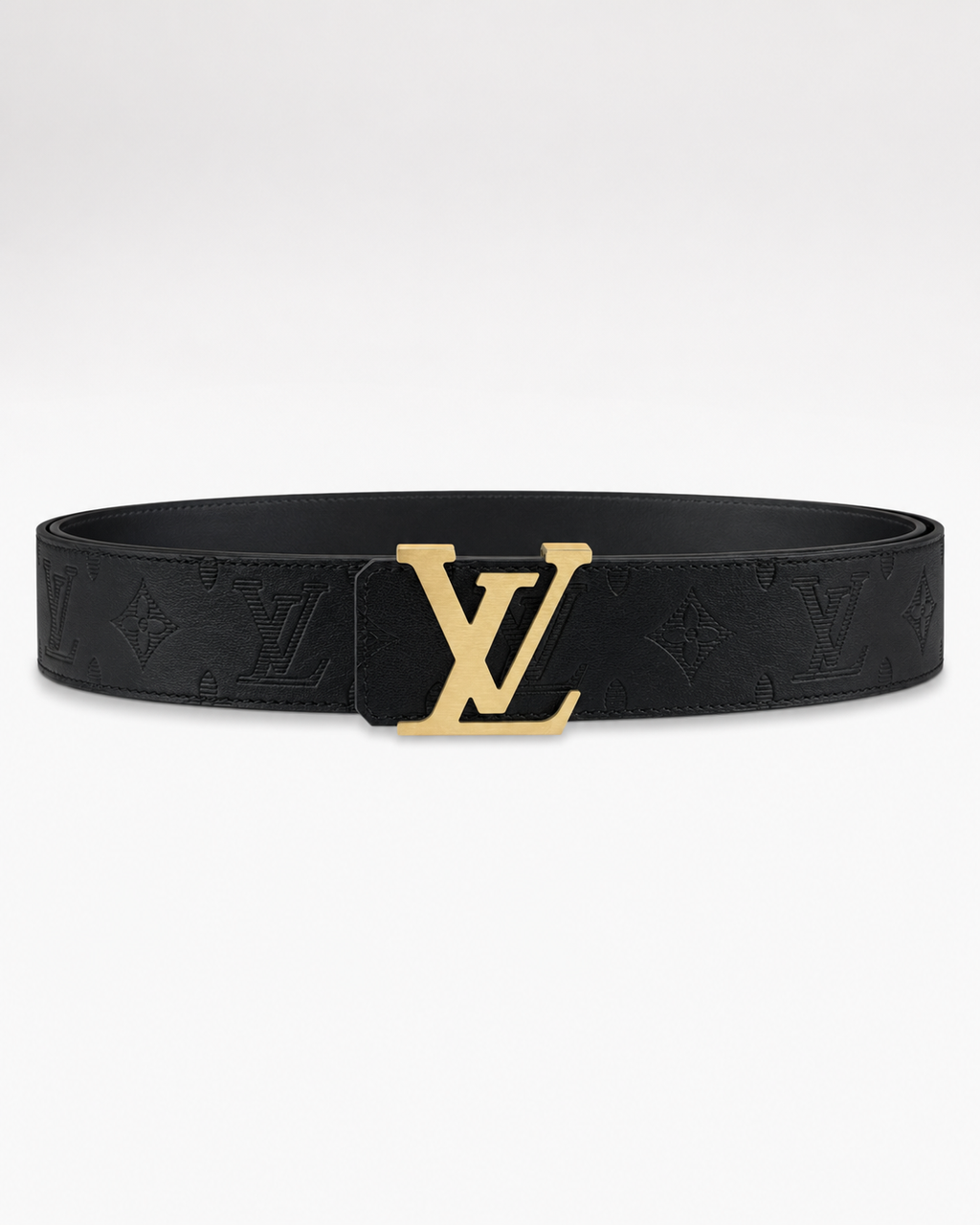 Black/ Gold Gold-Tone Buckle Belt - Product image 1