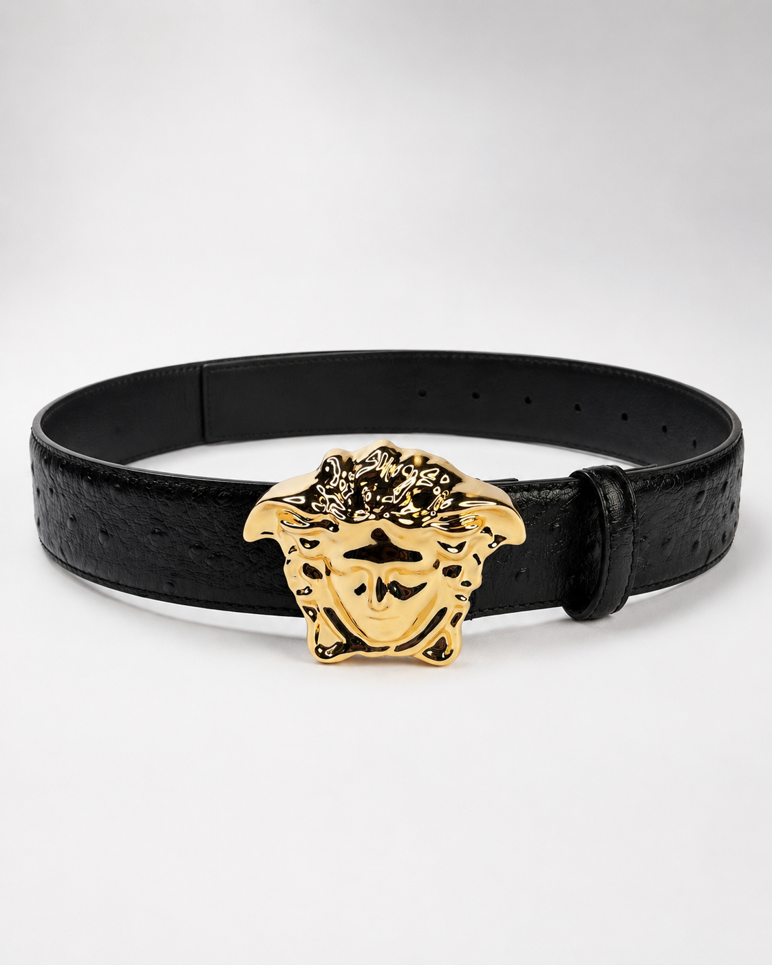 Black/ Gold Gold-Tone Buckle Belt - Product image 2