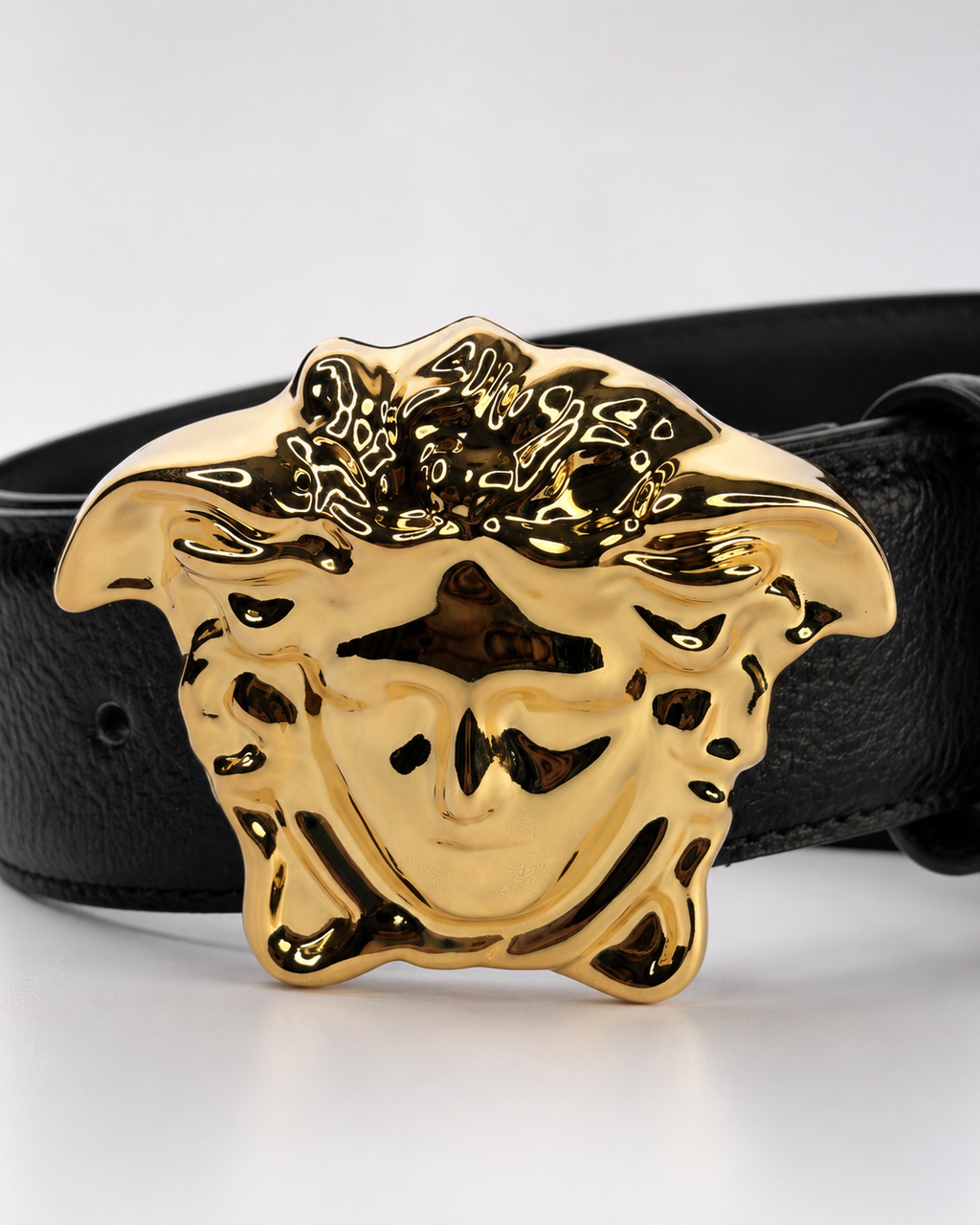 Black/ Gold Gold-Tone Buckle Belt - Product image 3