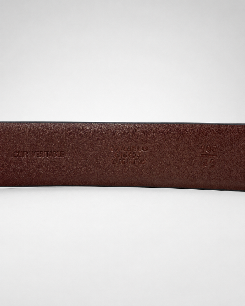 Black/ Burgundy Reversible Silver-Tone Buckle Belt - Product image 5