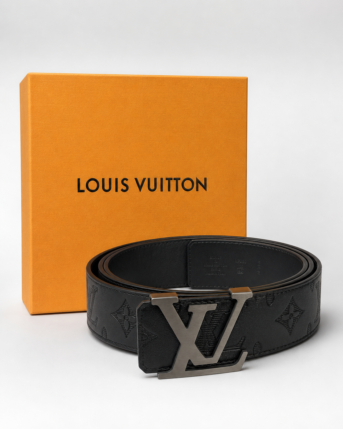 Black/ Silver-tone Silver-Tone Buckle Belt - Product image 6