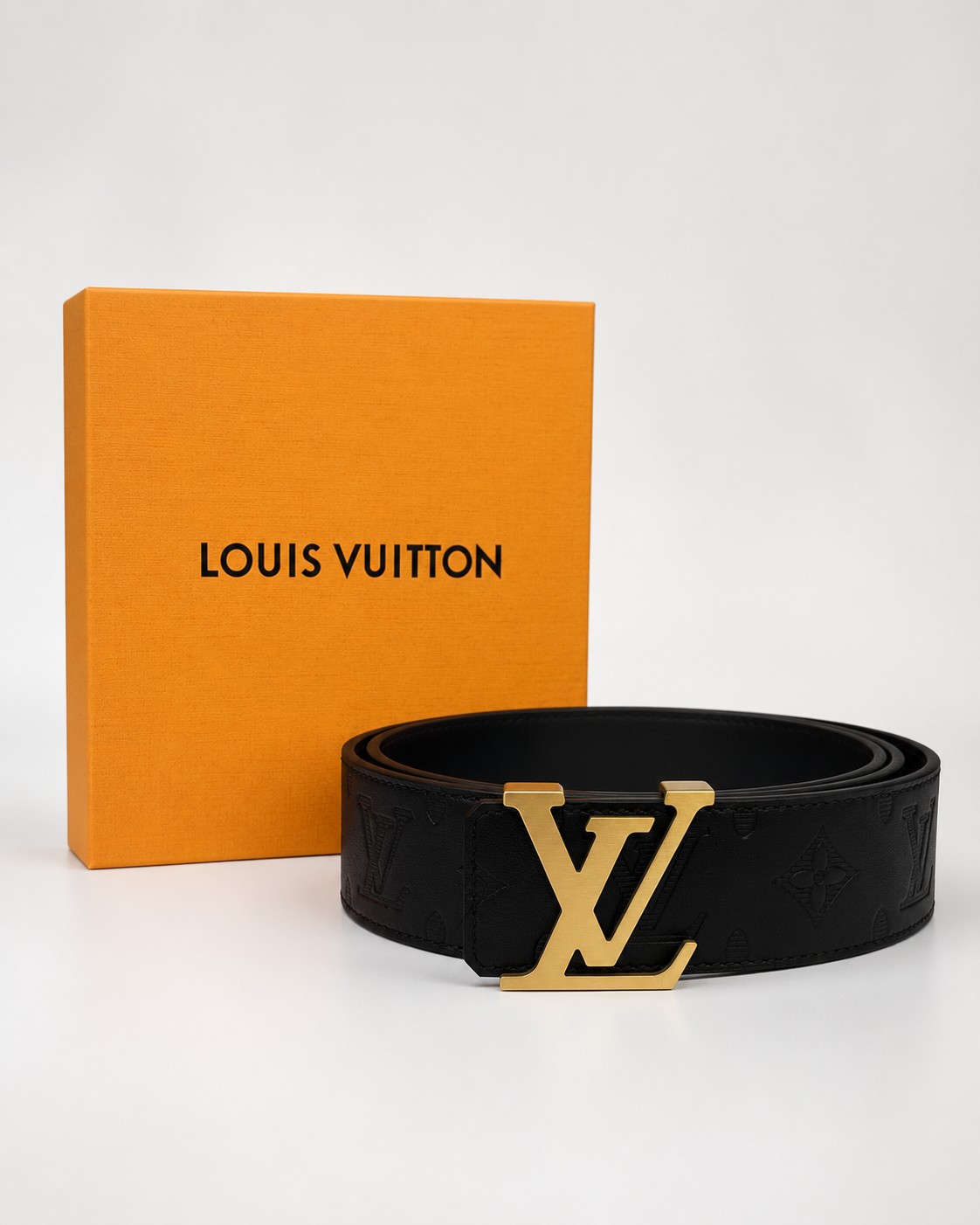 Black/ Gold Gold-Tone Buckle Belt - Product image 7