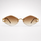 CR Signature C Butterfly Gradient Sunglasses