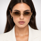 CR Signature C Butterfly Gradient Sunglasses