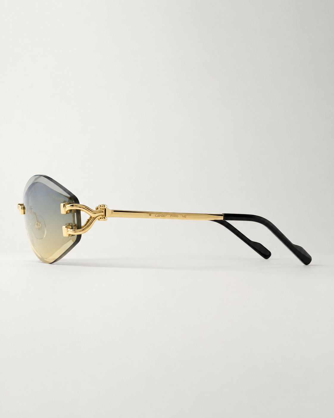 CR Skyfade Geometric C Rimless Sunglasses