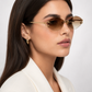 CR Signature C Butterfly Gradient Sunglasses