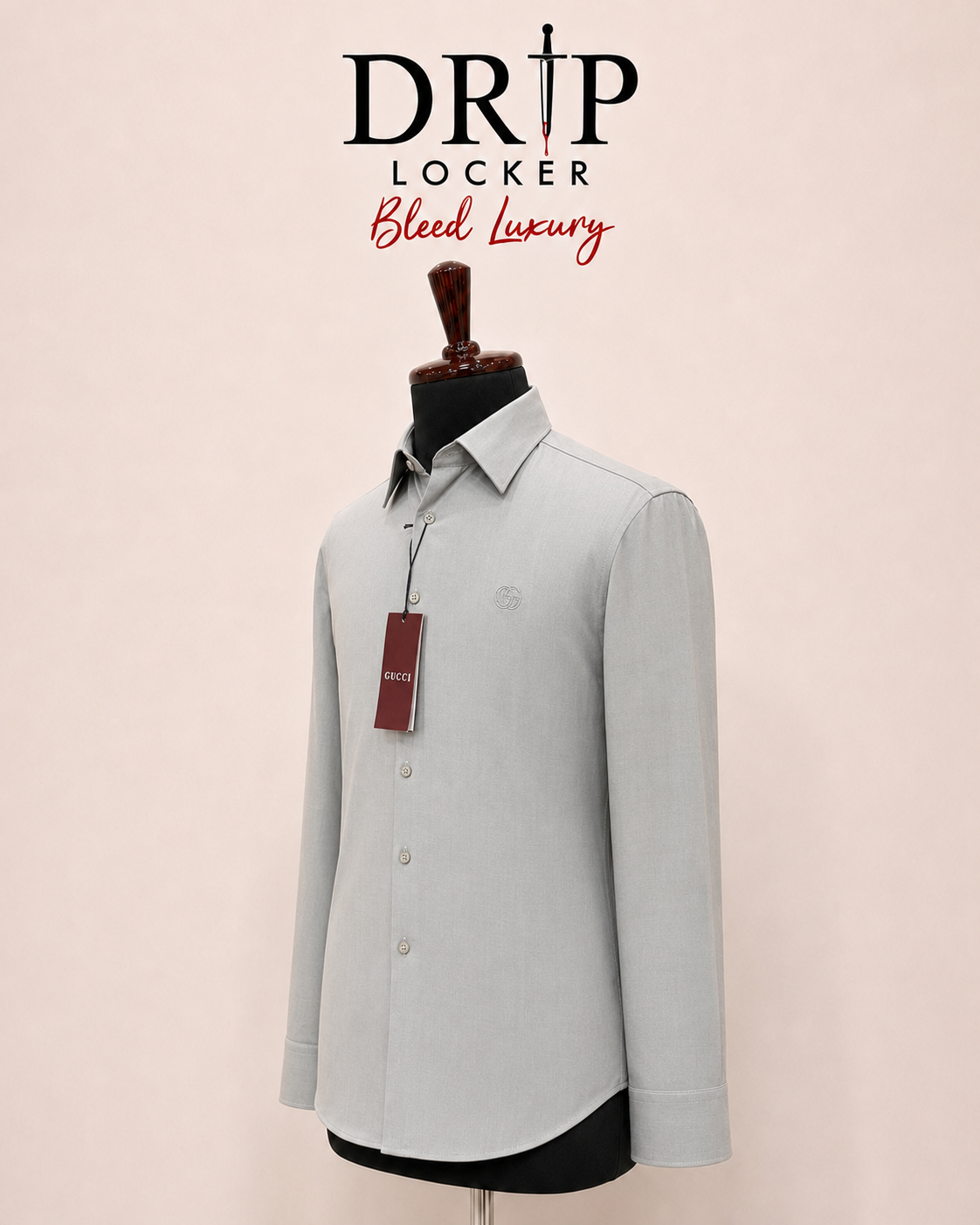 Men’s Light Grey Minimal Shirt - C3780543 688D 401F 818B 1F0B5DE5C418 2