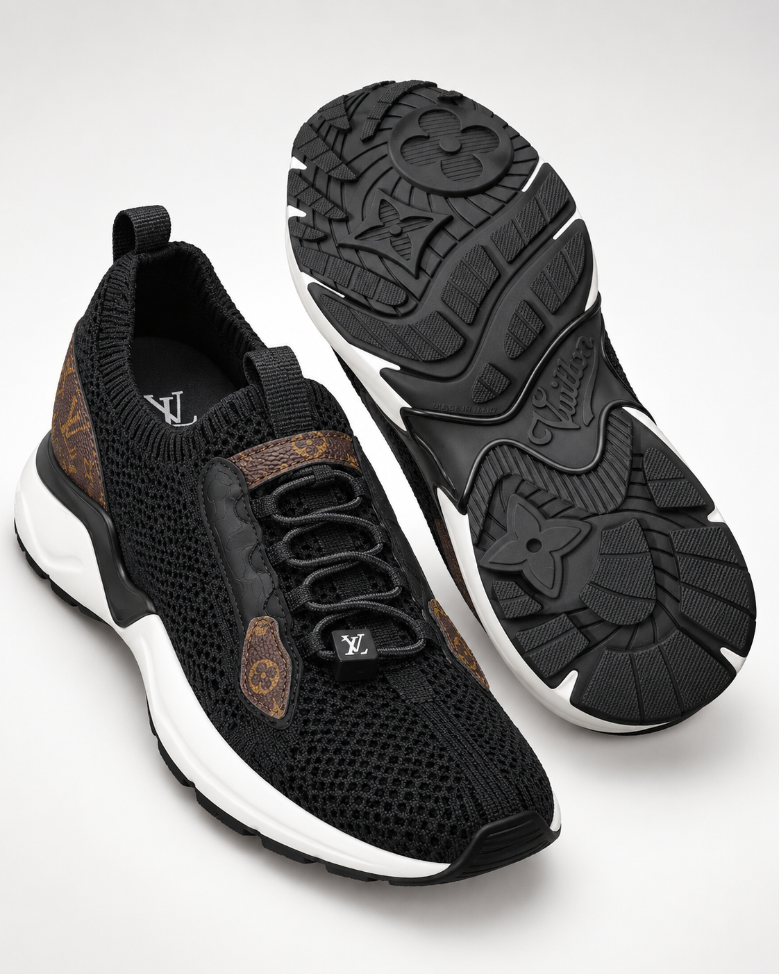 Women’s Black Knit Runner Sneakers - Codex Image 22 Sept 2026, 14 30 27