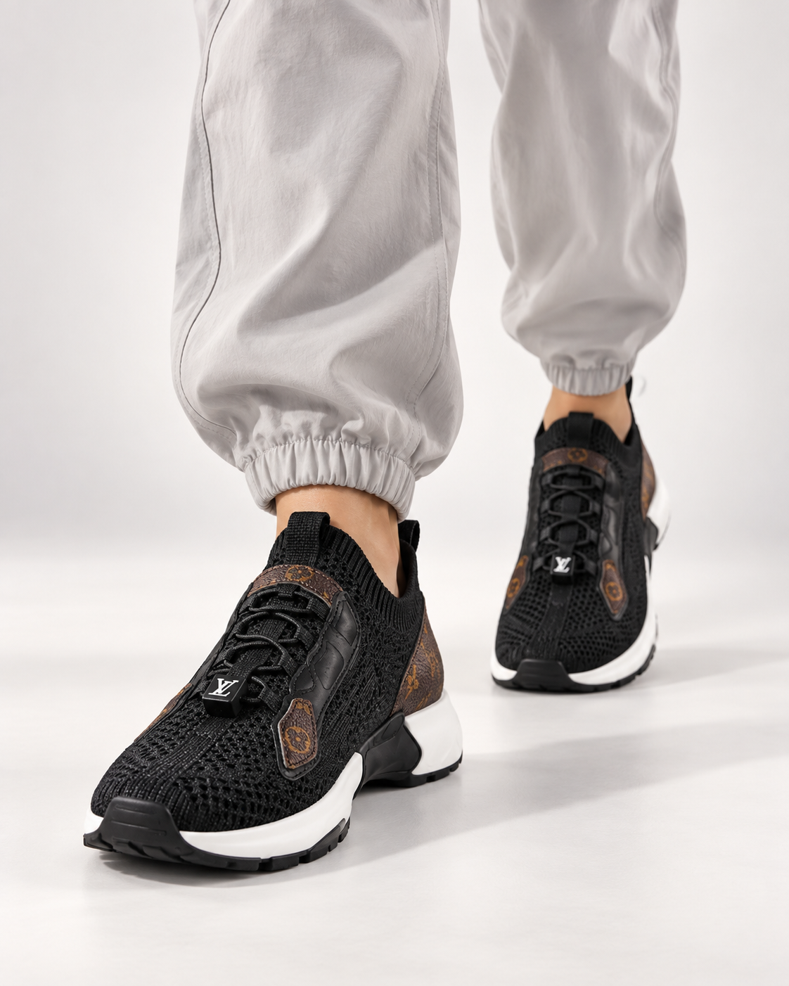 Women’s Black Knit Runner Sneakers - Codex Image 22 Sept 2026, 14 38 15