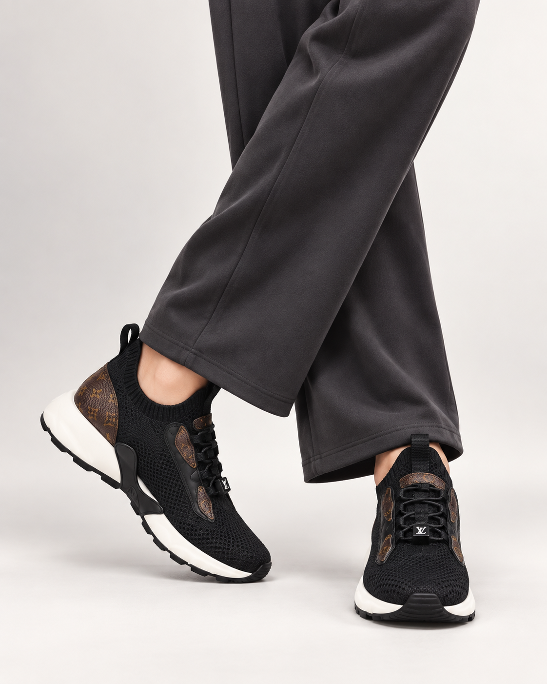 Women’s Black Knit Runner Sneakers - Codex Image 22 Sept 2026, 14 38 19