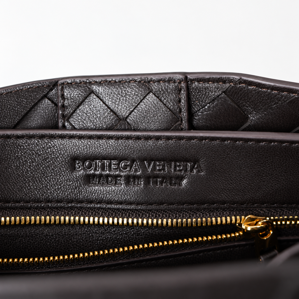 BV Black Woven Top-Handle Bag - product image 5