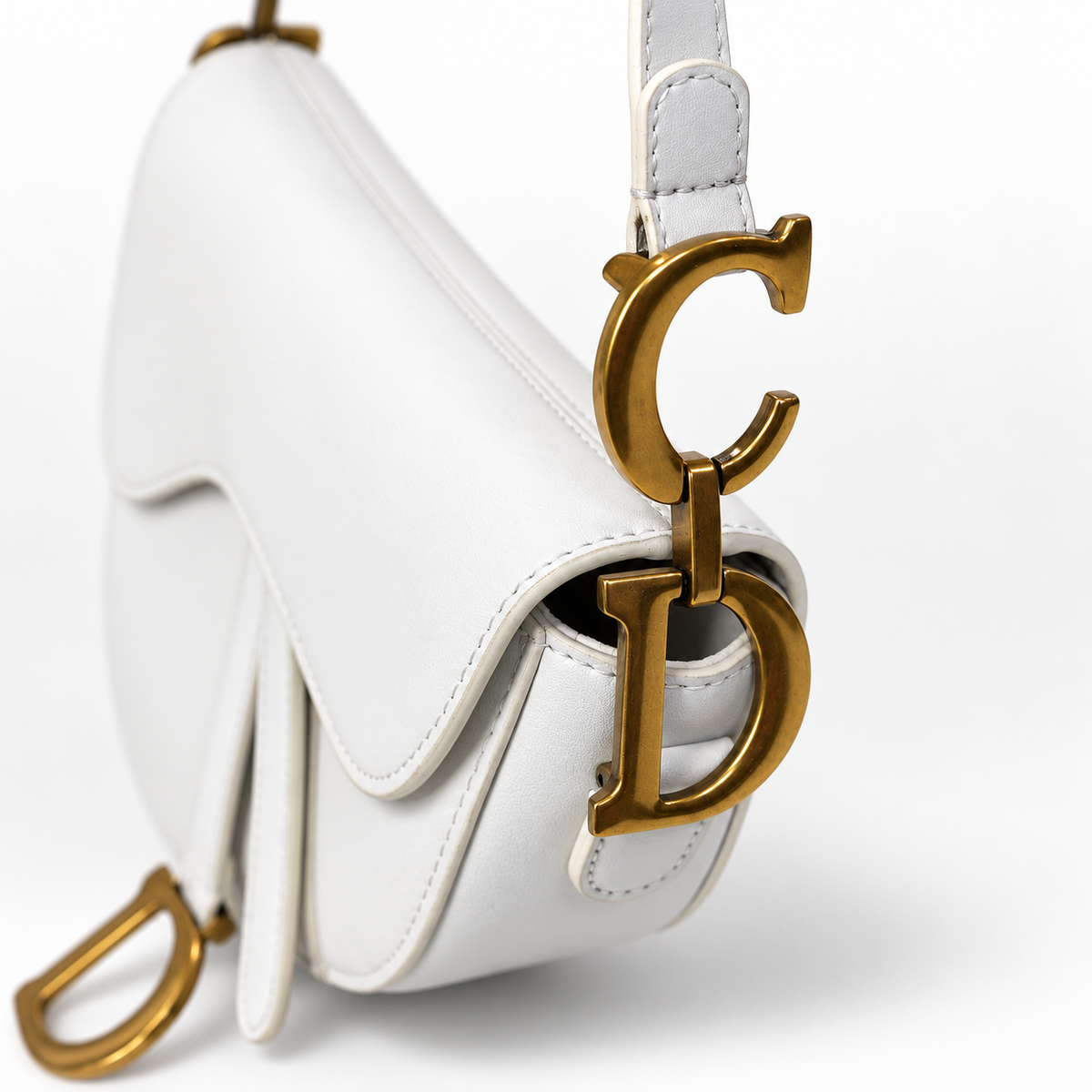 CD White Saddle Bag - product image 5