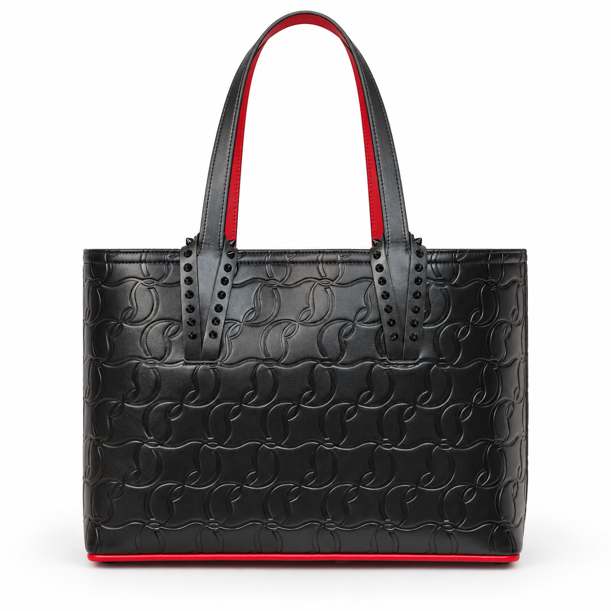 CL Black Embossed Studded Tote - product image 2