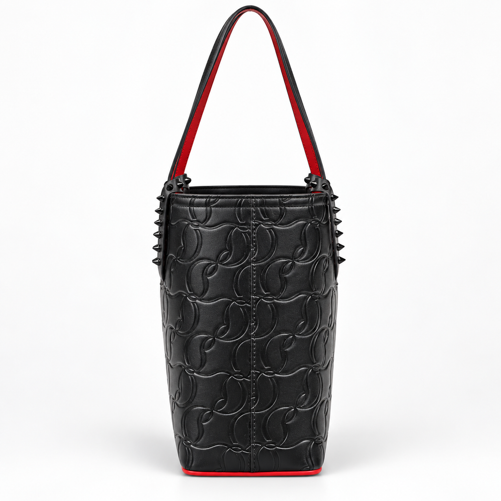 CL Black Embossed Studded Tote - product image 4