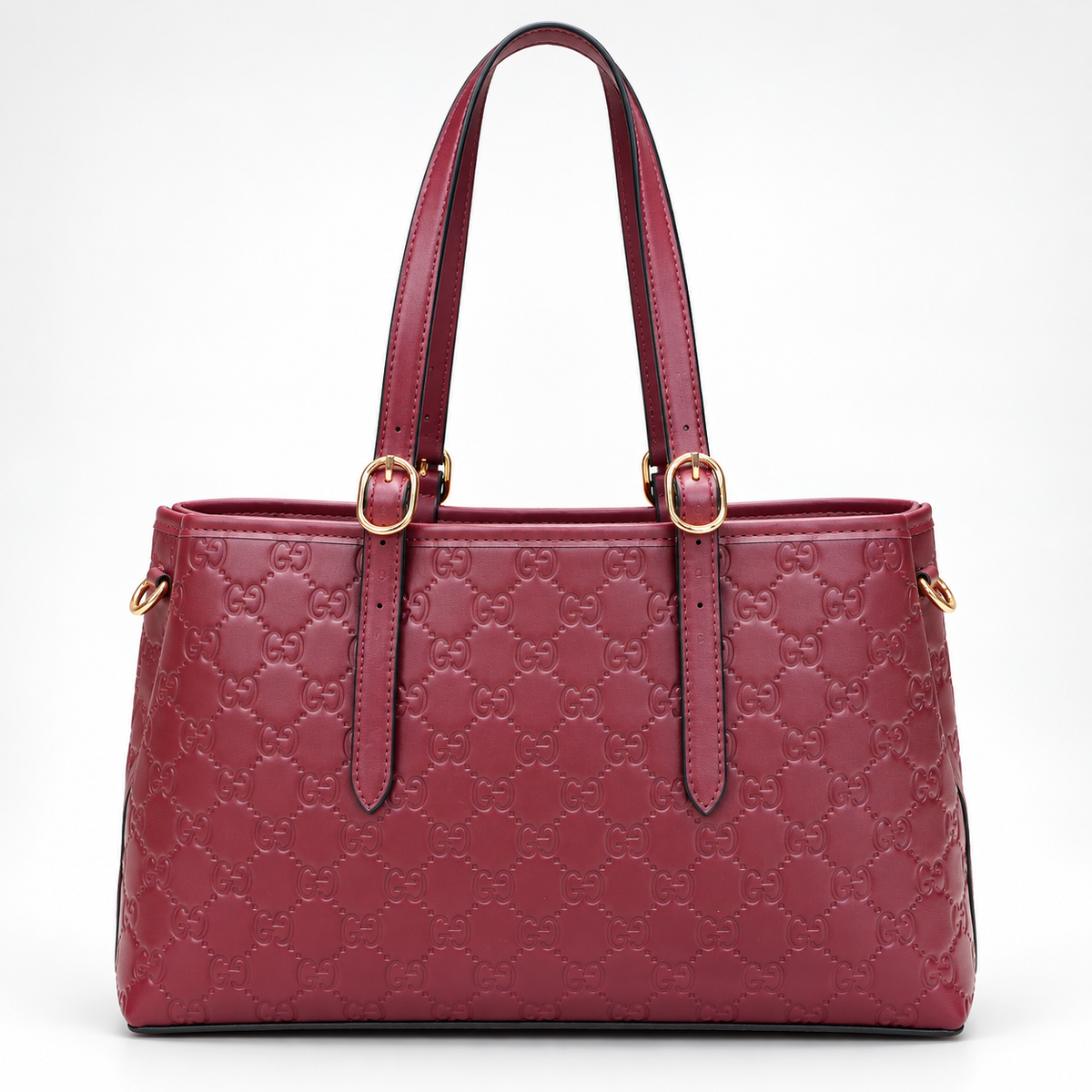 GG Burgundy Monogram Tote Bag - product image 2