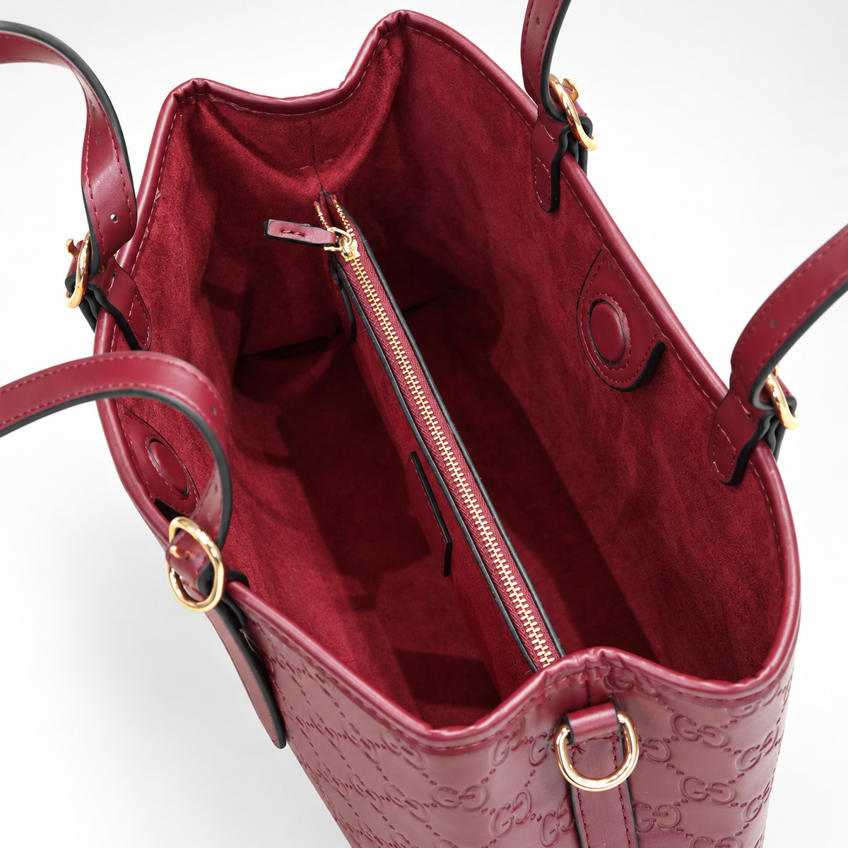 GG Burgundy Monogram Tote Bag - product image 5