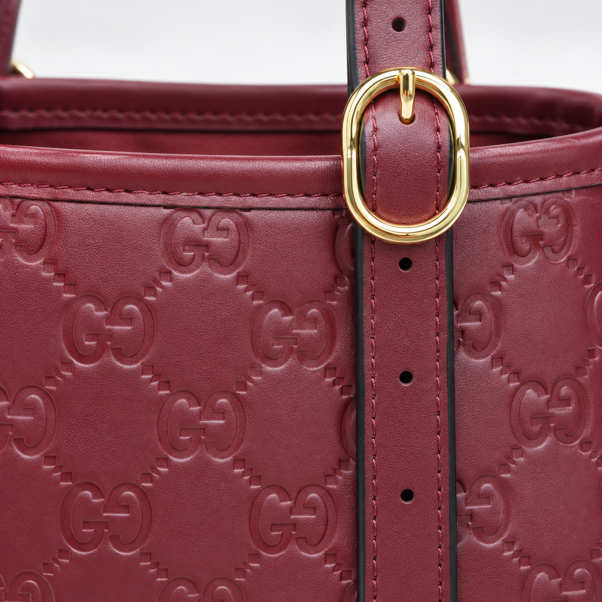 GG Burgundy Monogram Tote Bag - product image 7