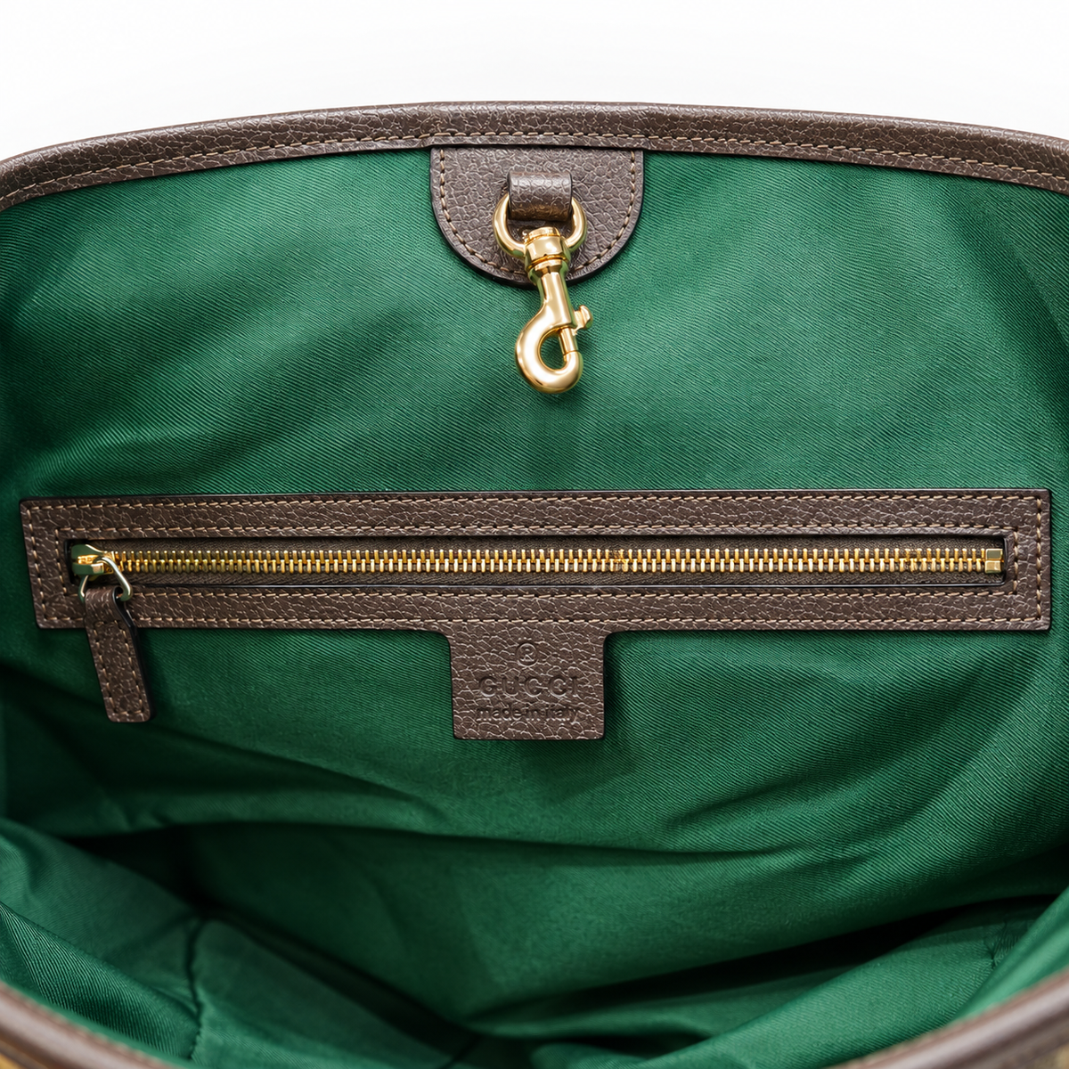 GG Beige Monogram Web-Stripe Tote - product image 6