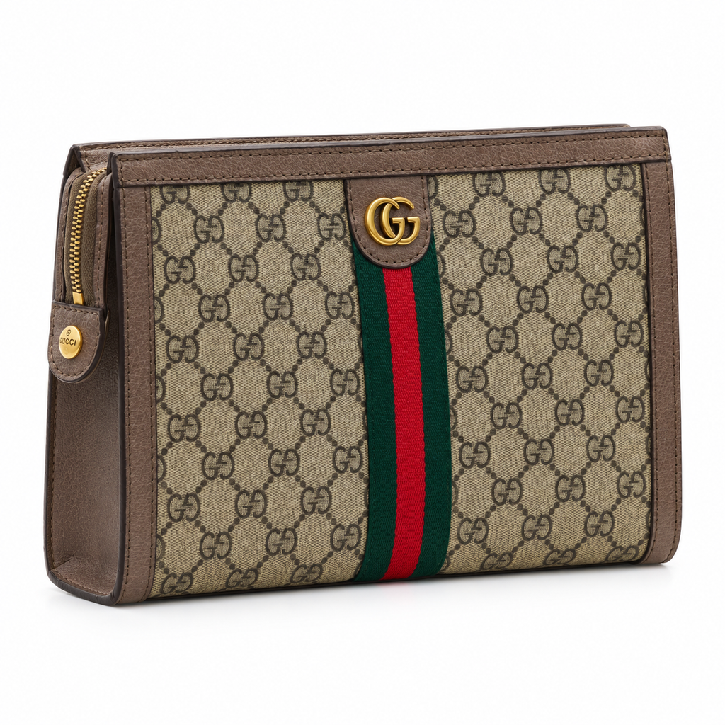 GG Beige Monogram Men�s Clutch - product image 4