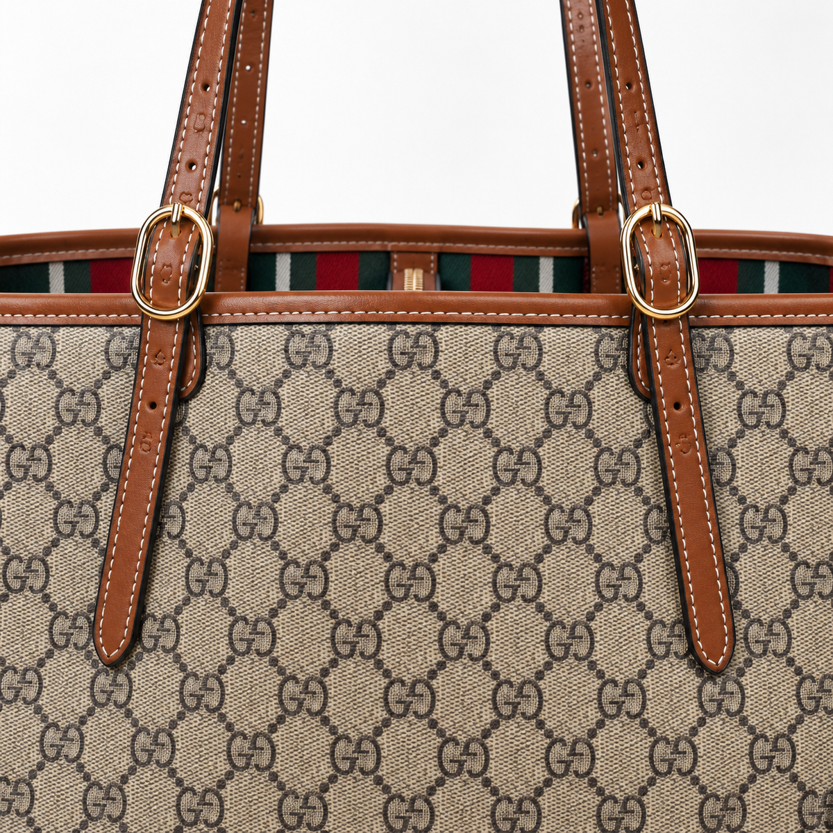 GG Beige Monogram Tote - product image 7