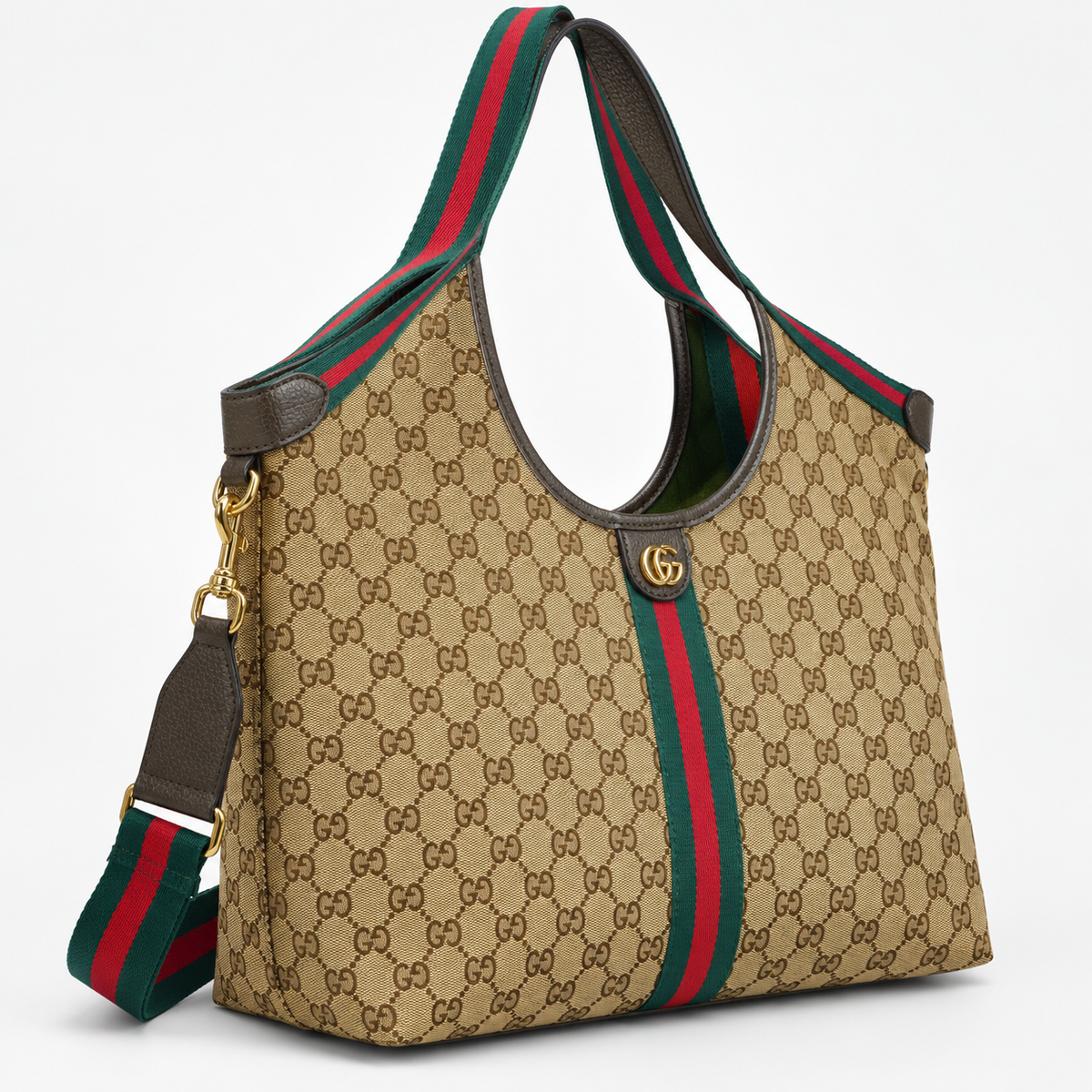 GG Beige Monogram Tote Bag - product image 4