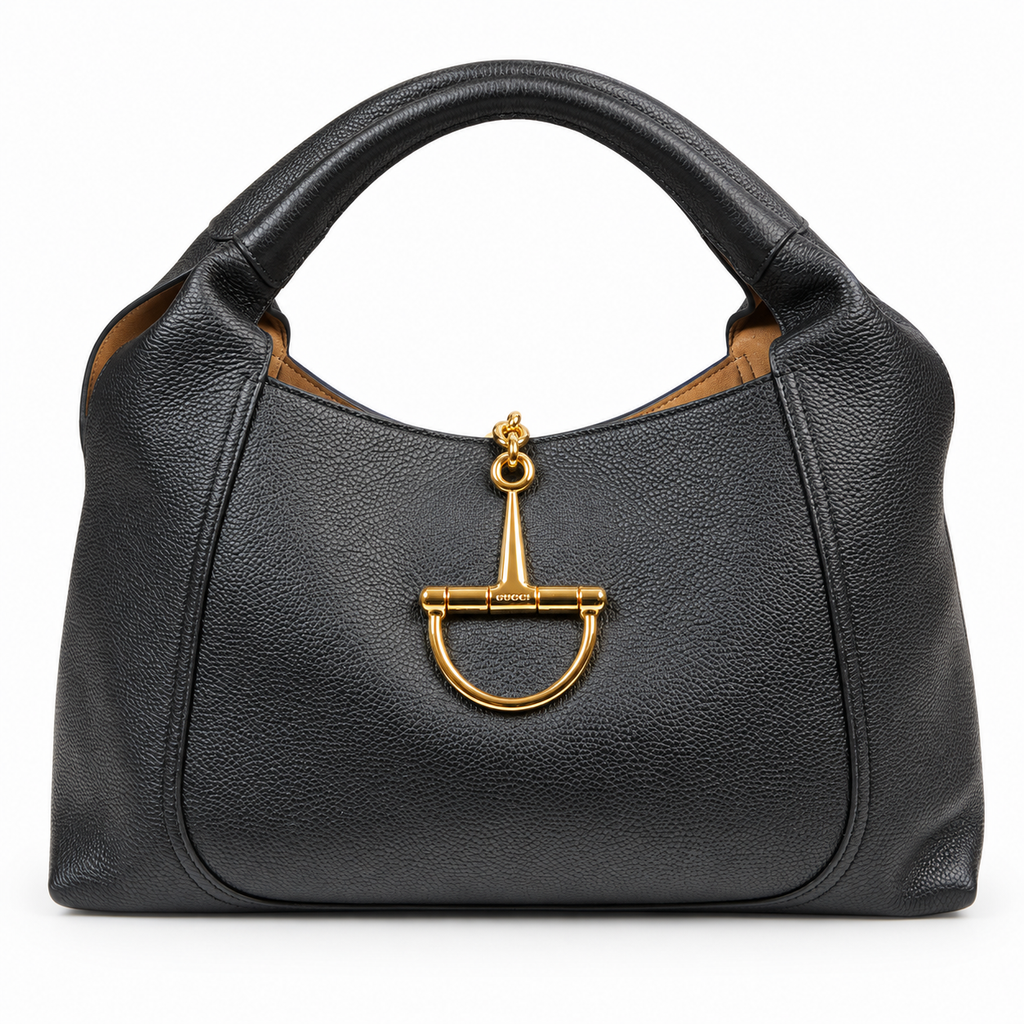 GG Black Textured Top-Handle Bag - product image 2