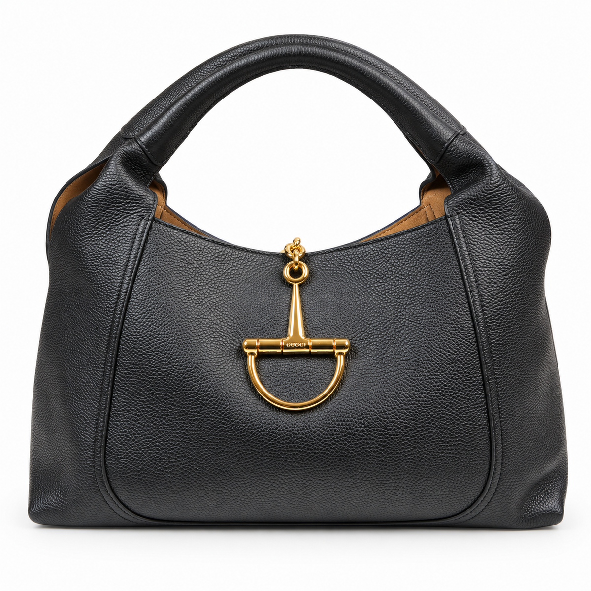 GG Black Textured Top-Handle Bag - product image 2