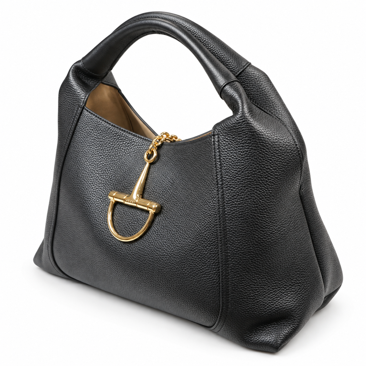 GG Black Textured Top-Handle Bag - product image 4