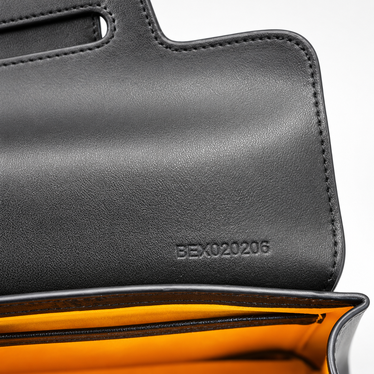 GY Black Monogram Wood-Handle Bag - image 5