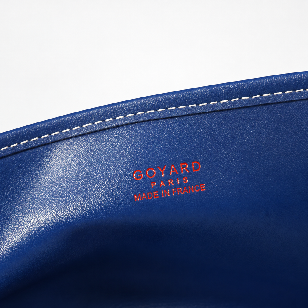 GY Blue Monogram Tote Bag - image 5
