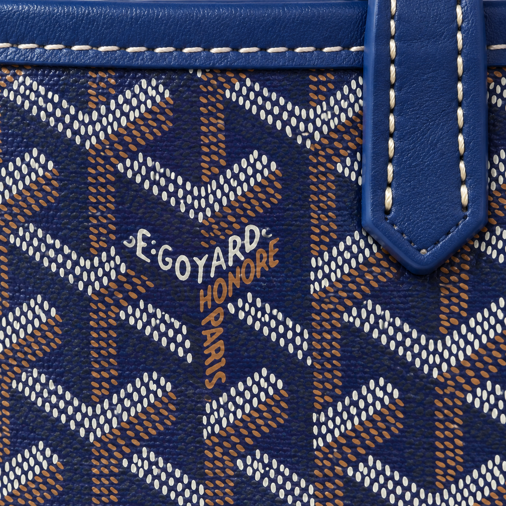 GY Blue Monogram Tote Bag - image 7