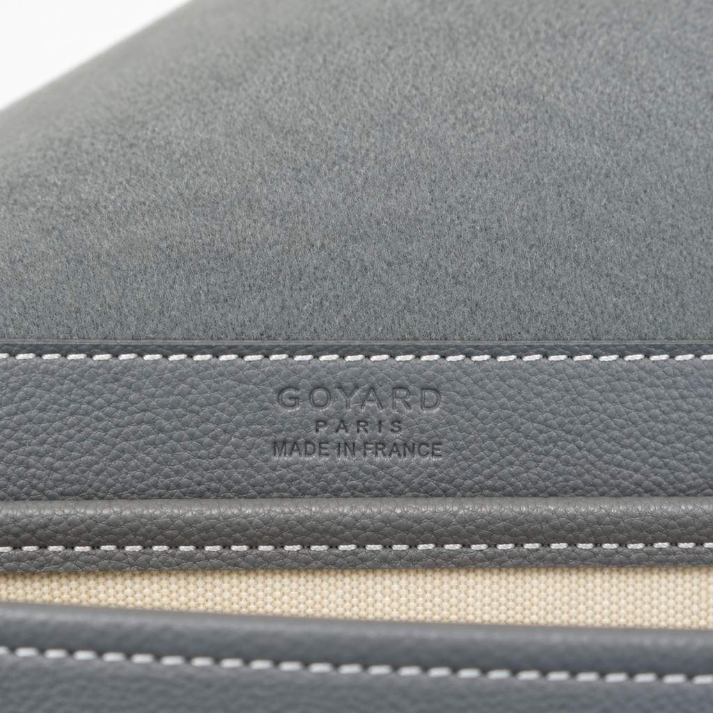 GY Grey Monogram Messenger Bag - image 5