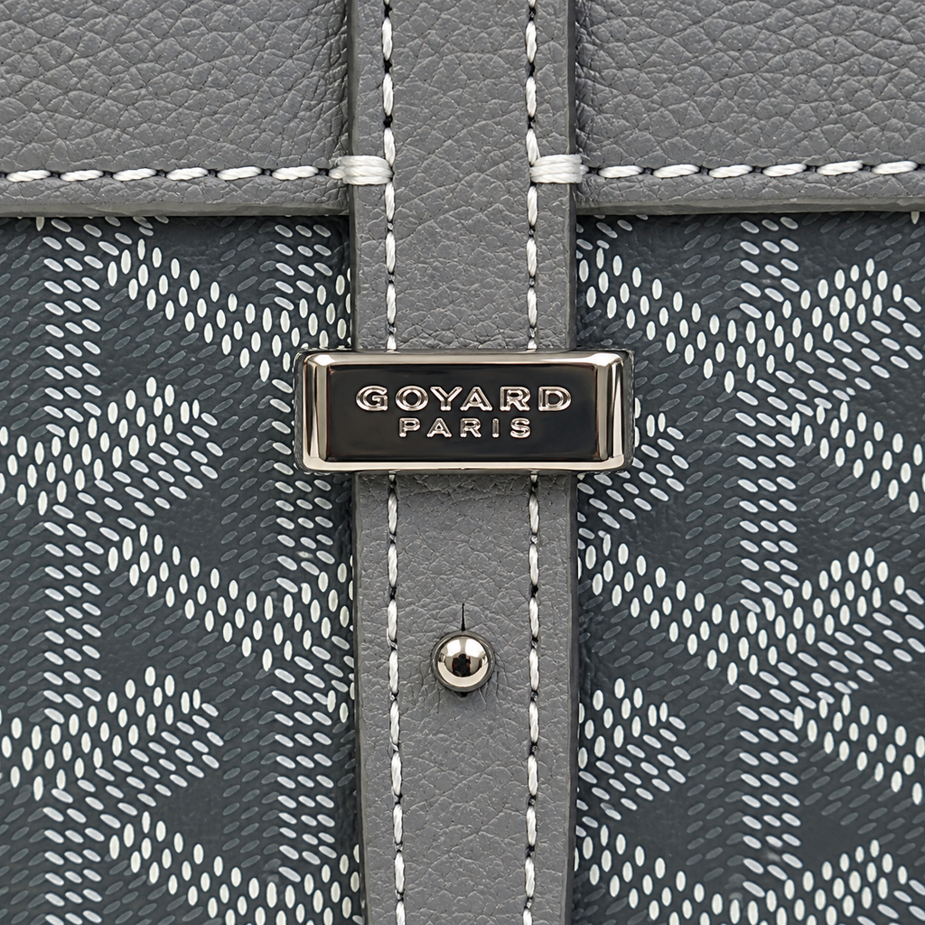 GY Grey Monogram Messenger Bag - image 6