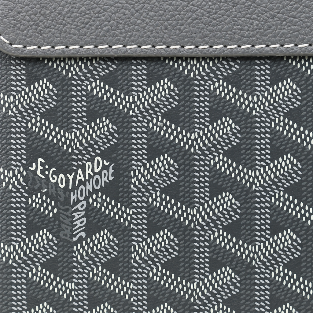 GY Grey Monogram Messenger Bag - image 7