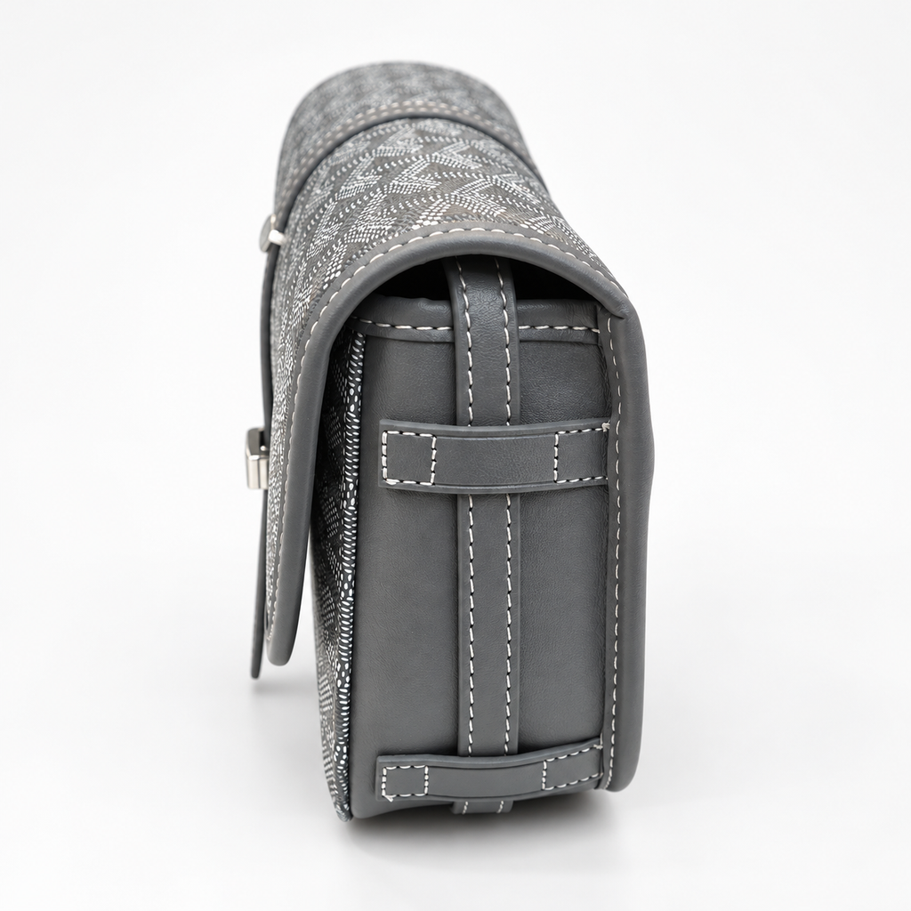 GY Grey Monogram Shoulder Bag - image 4