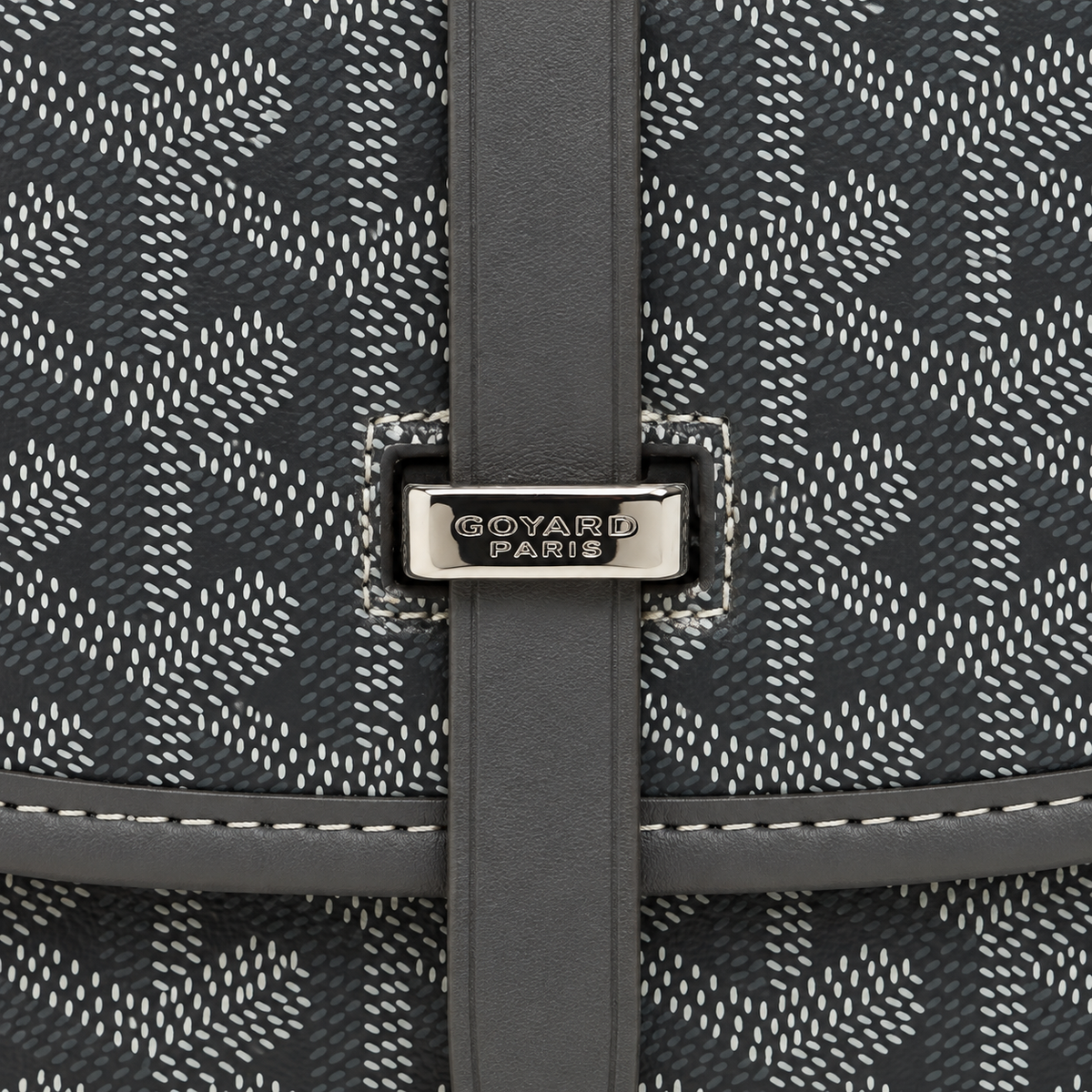 GY Grey Monogram Shoulder Bag - image 6