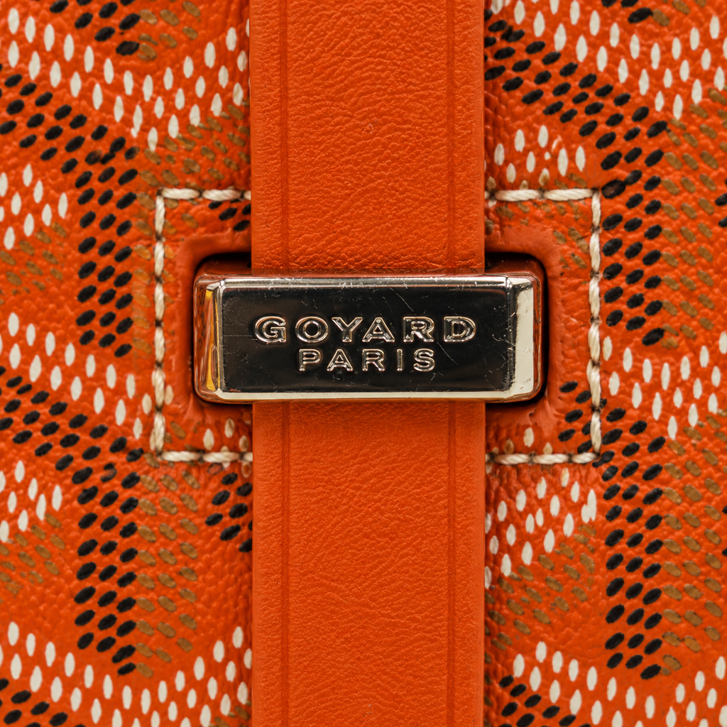 GY Orange Monogram Shoulder Bag - image 6