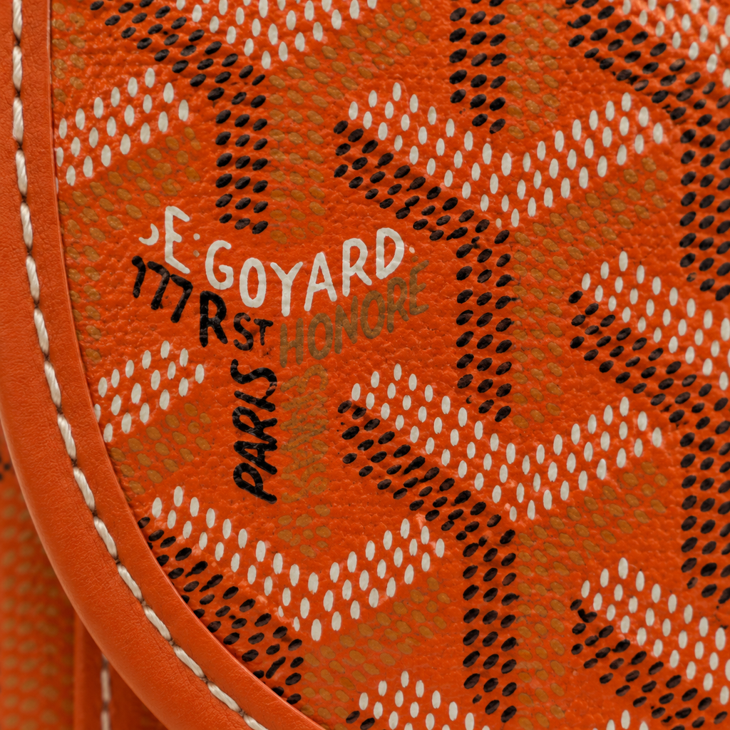 GY Orange Monogram Shoulder Bag - image 7