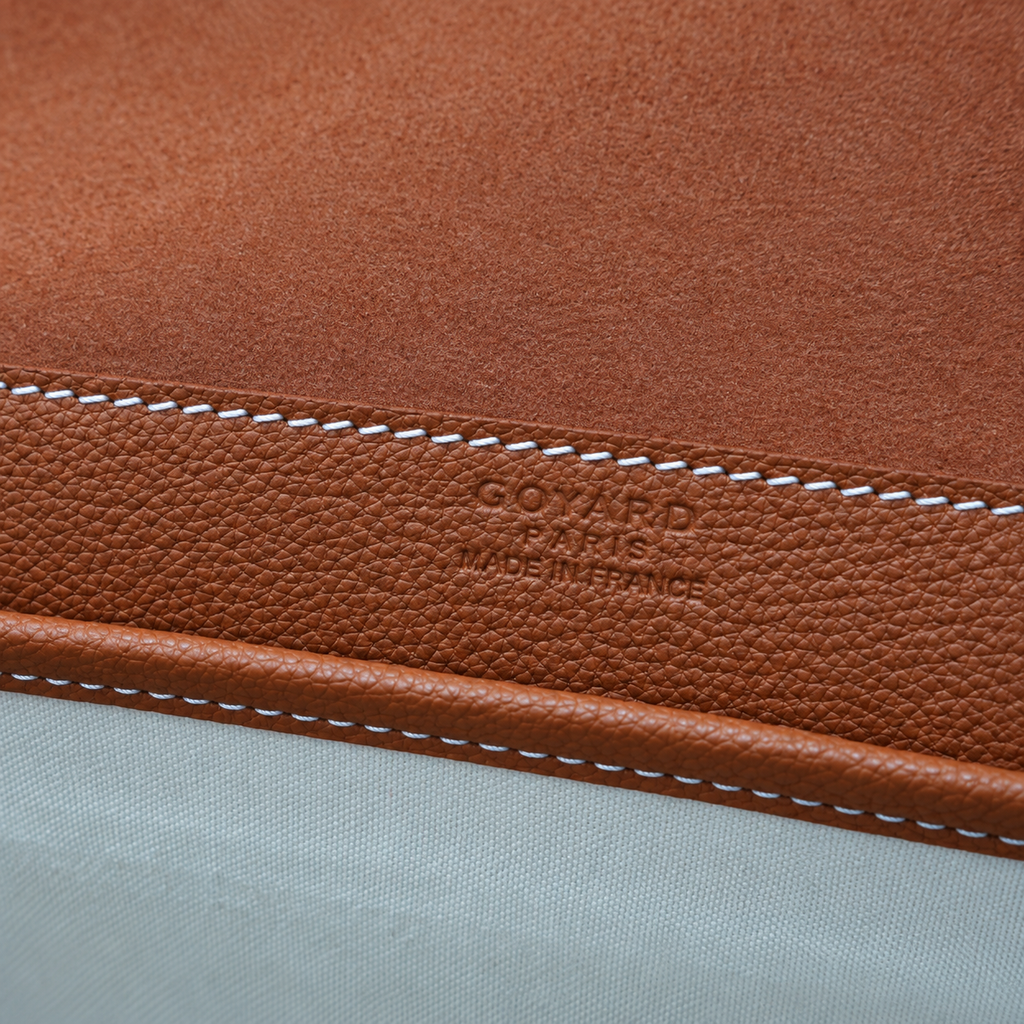 GY Tan & Black Monogram Messenger Bag - image 5