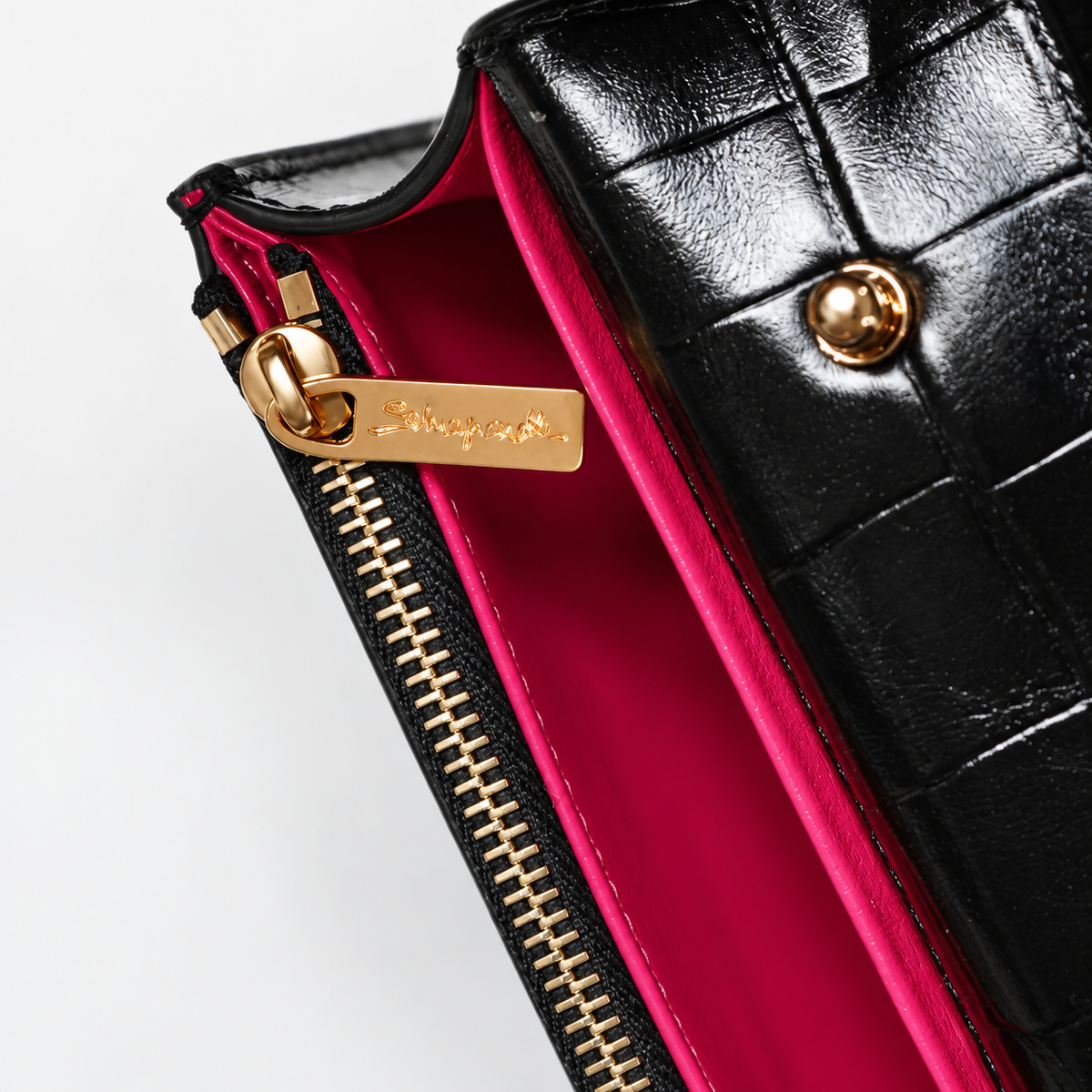 Schiaparelli Black Eye-Detail Clutch Bag - image 6
