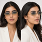 CR Skyfade Geometric C Rimless Sunglasses