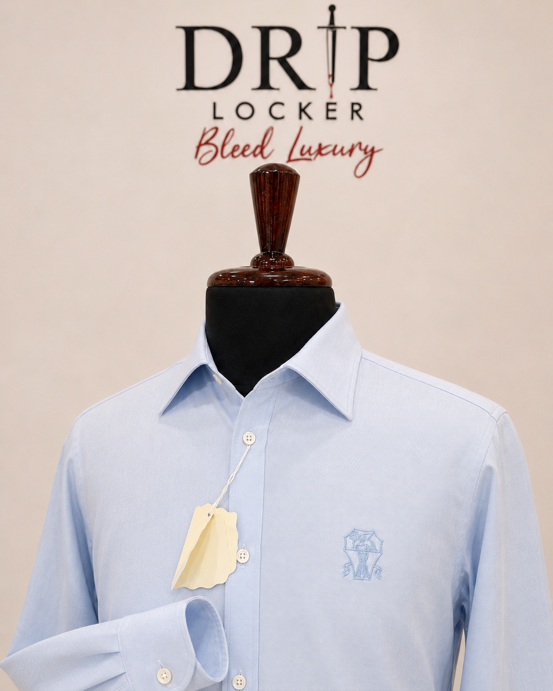 Men’s Light Blue Classic Shirt - IMG 6752