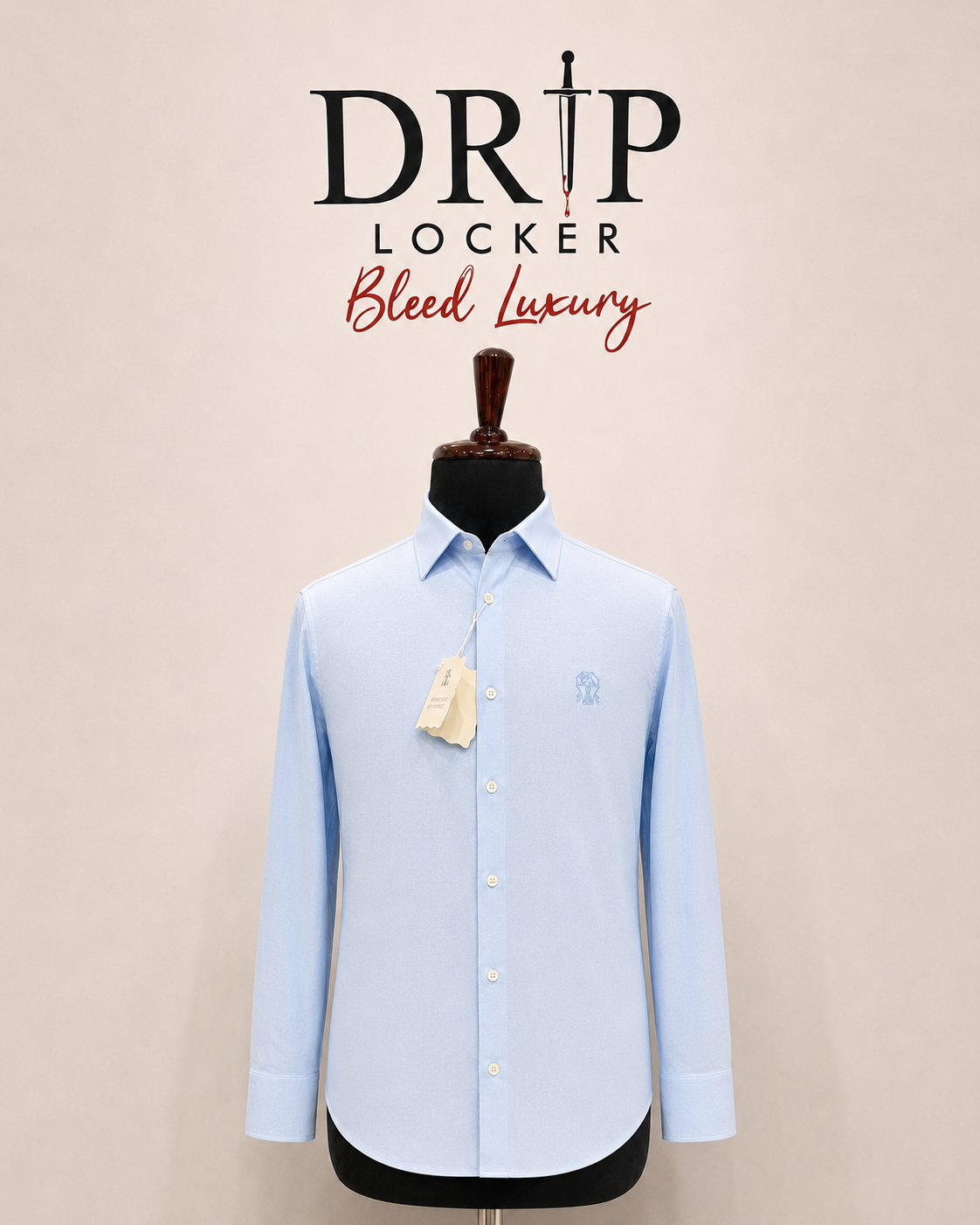 Men’s Light Blue Classic Shirt - IMG 6766