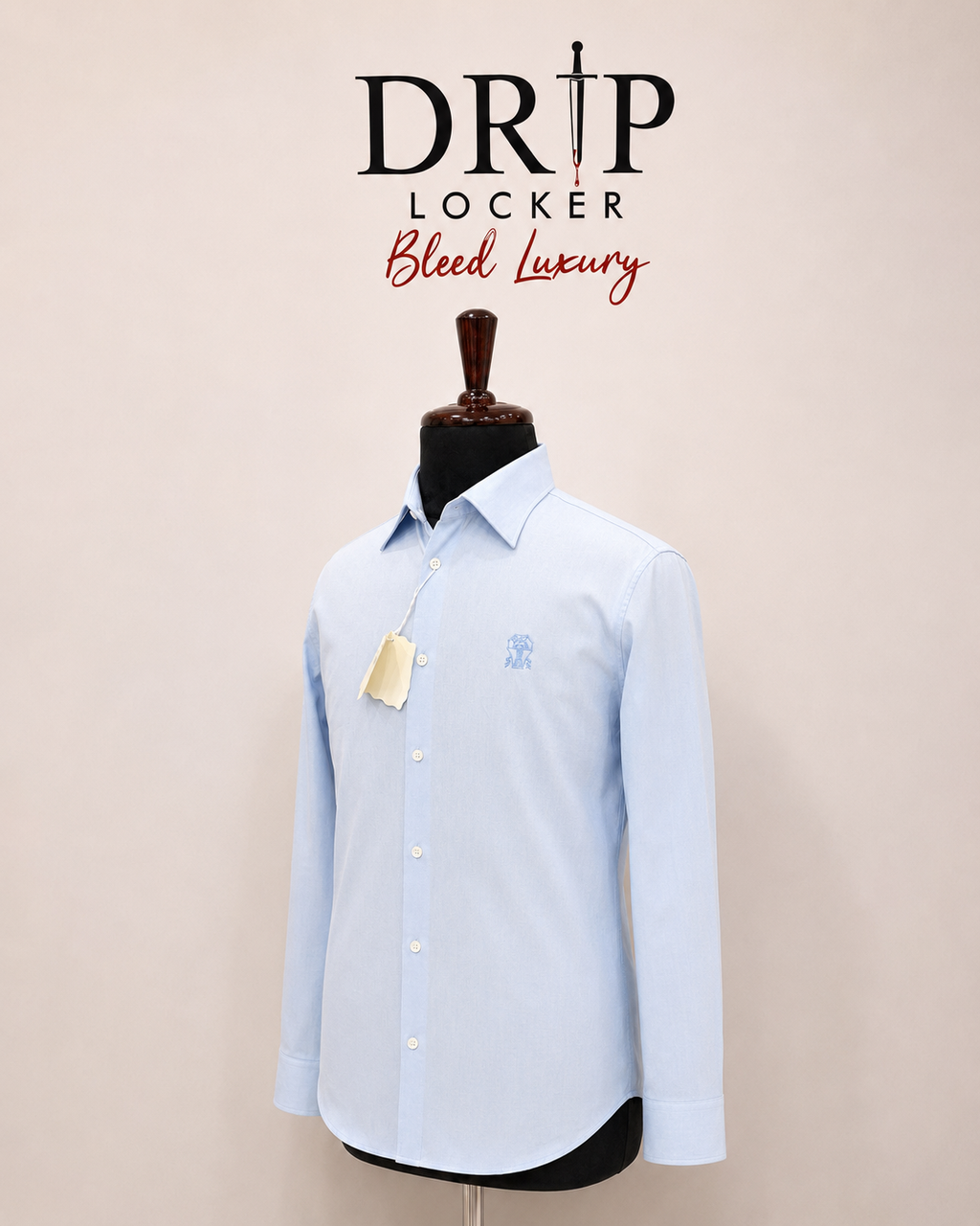 Men’s Light Blue Classic Shirt - IMG 6767