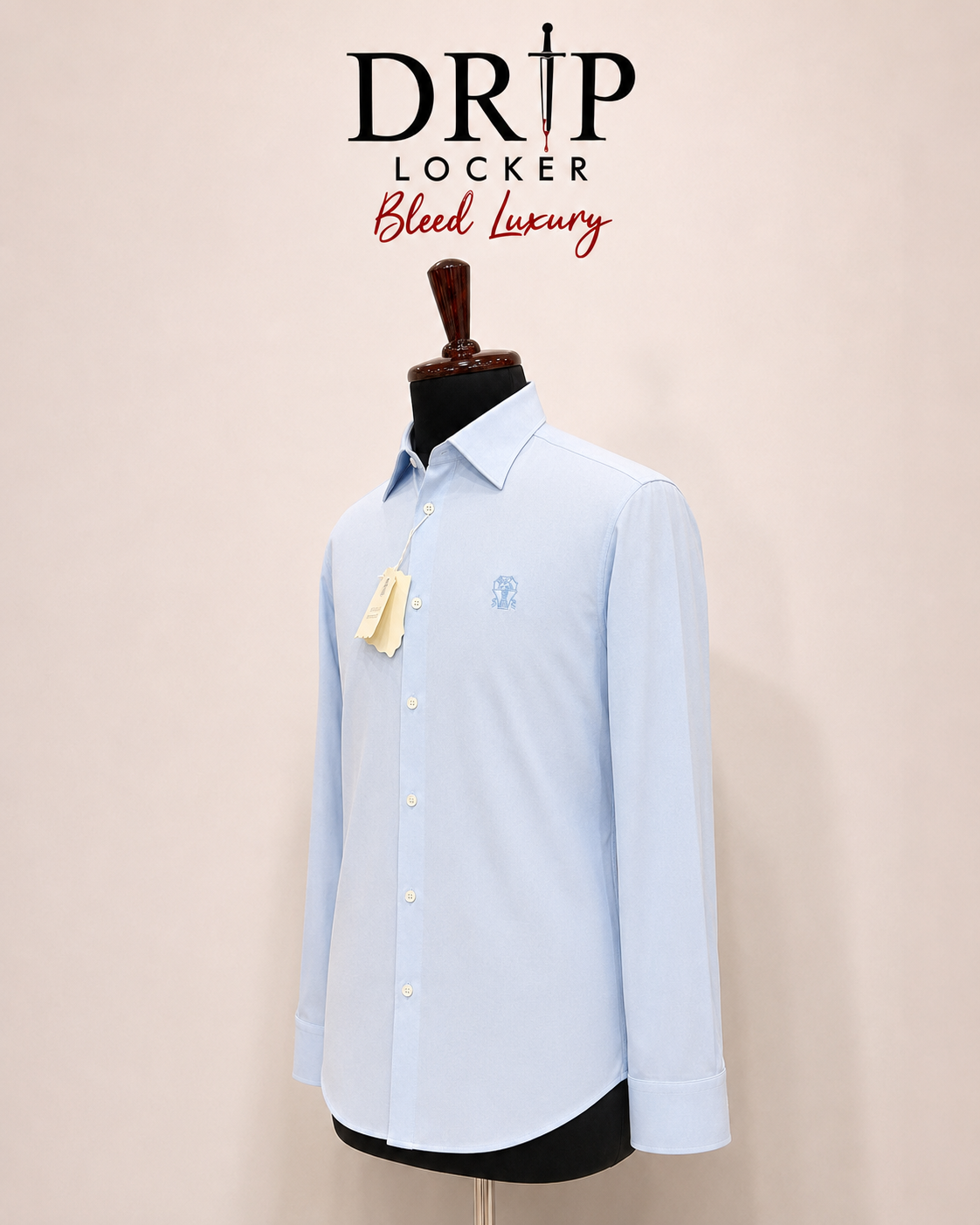 Men’s Light Blue Classic Shirt - IMG 6768