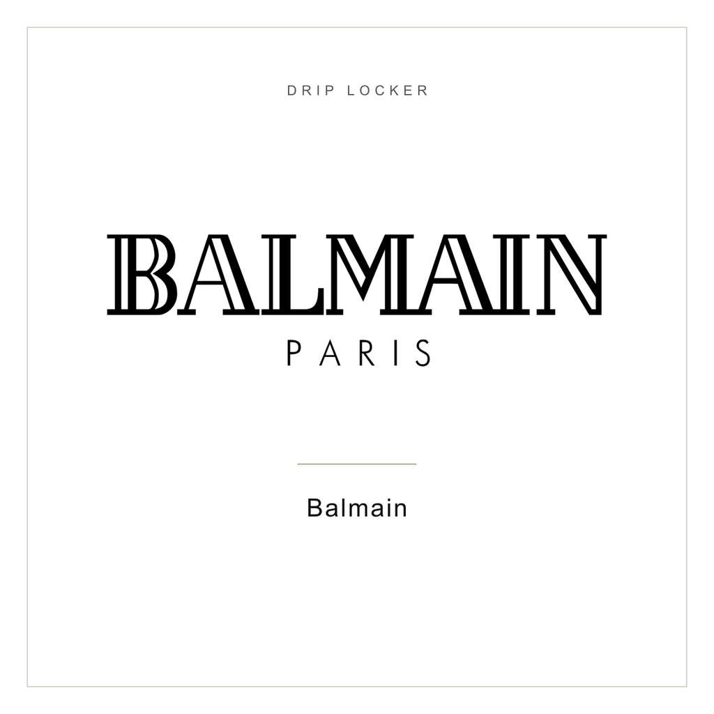 Drip Locker brand card — Balmain