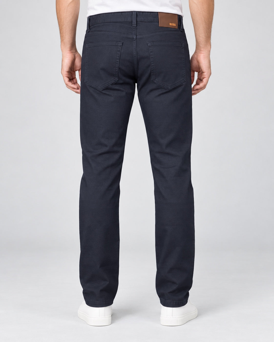 Men’s Five-Pocket Pants – Midnight Navy - back view