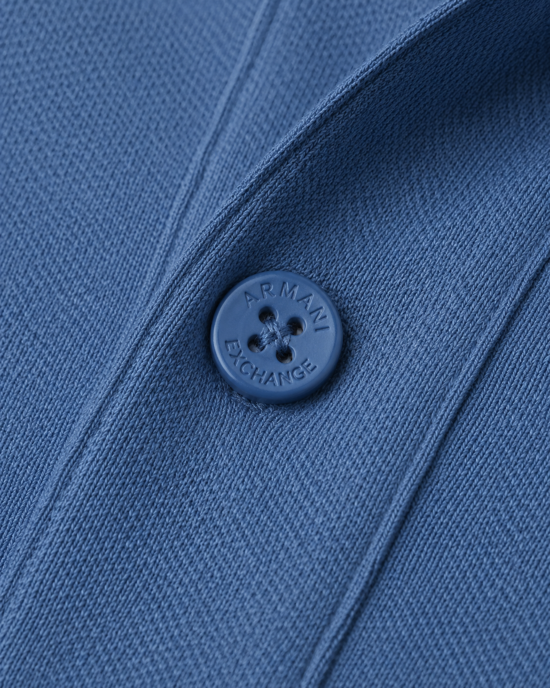 Men’s Air Force Blue Logo Polo T-Shirt - view 5